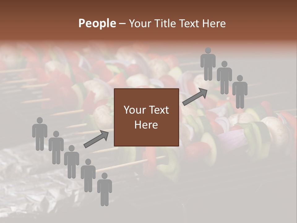 Barbeque Charcoal Tin PowerPoint Template