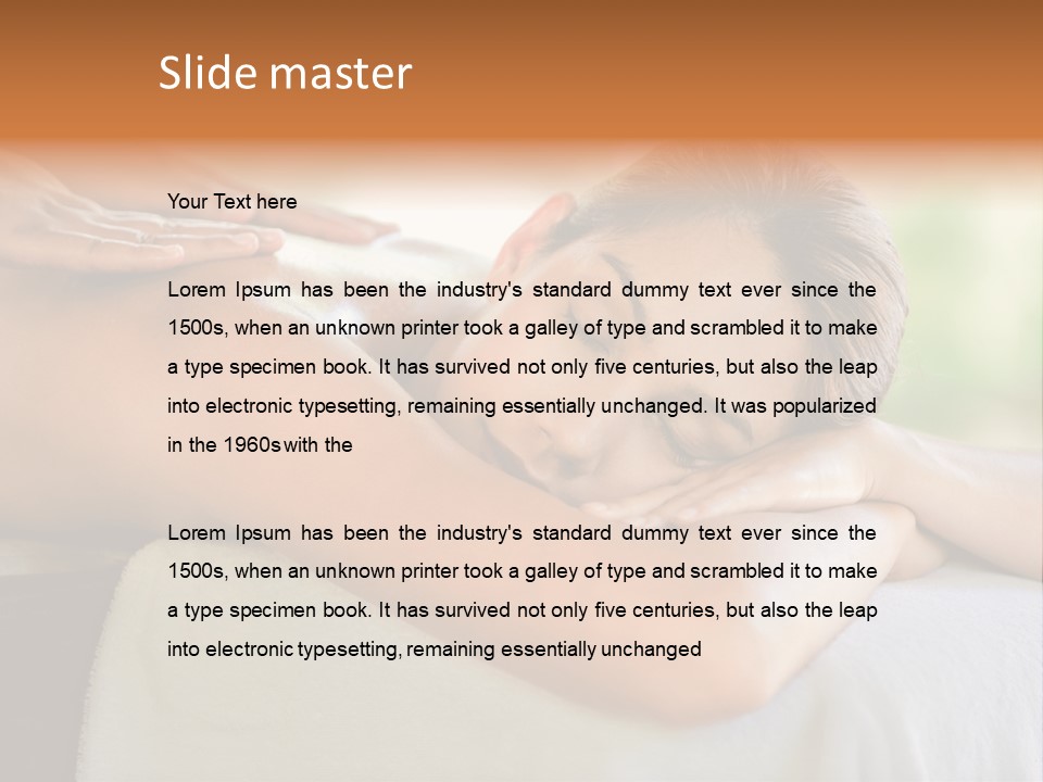 Being Attractive Treatment PowerPoint Template