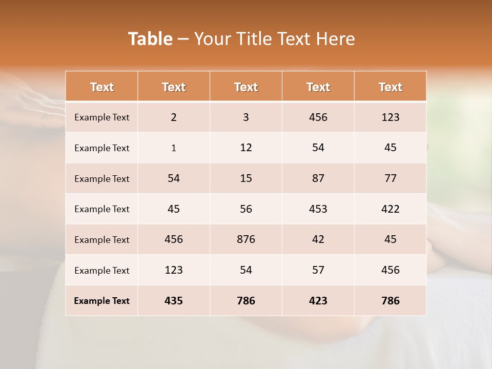 Being Attractive Treatment PowerPoint Template