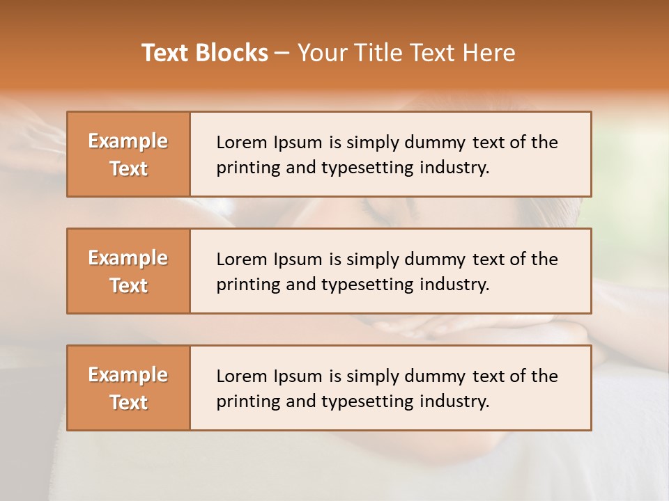 Being Attractive Treatment PowerPoint Template