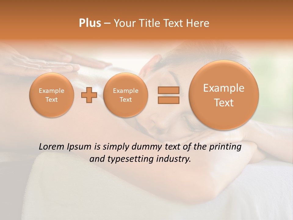 Being Attractive Treatment PowerPoint Template