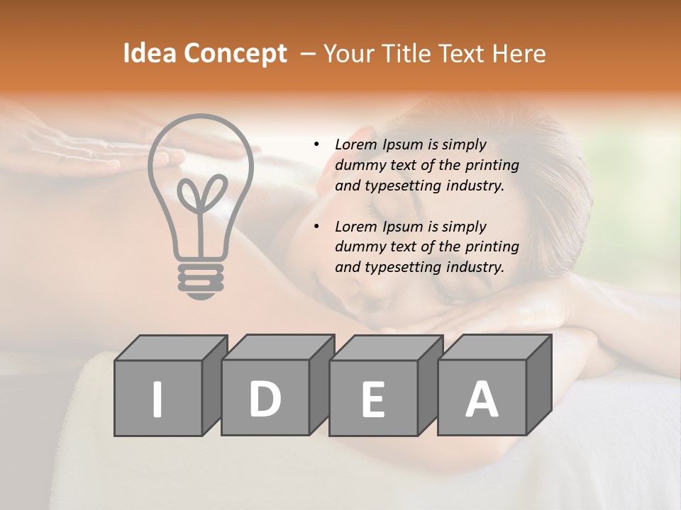 Being Attractive Treatment PowerPoint Template