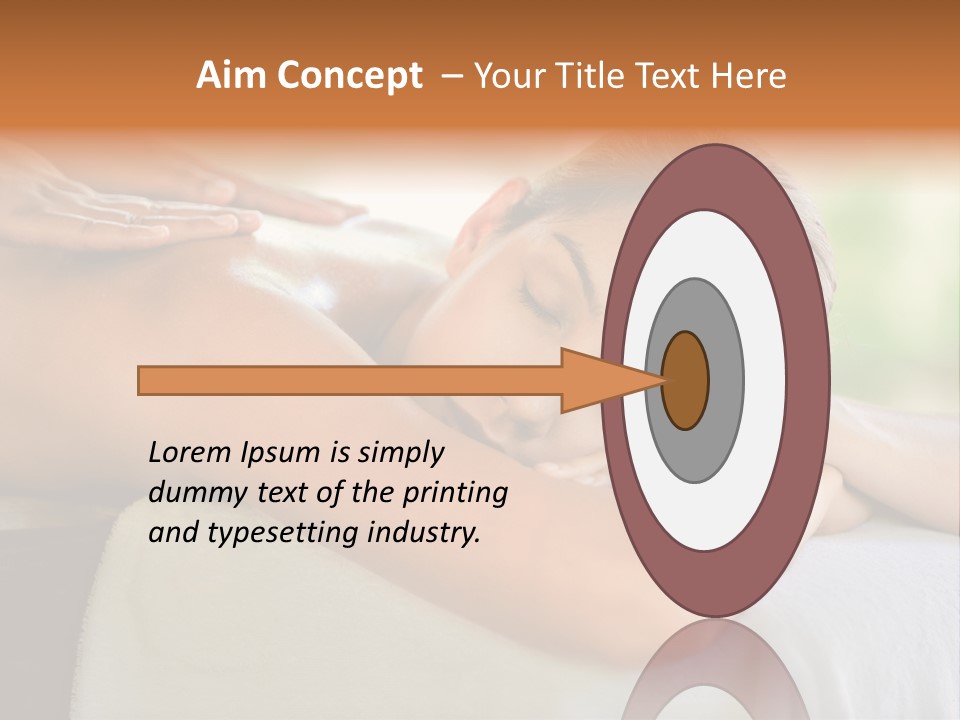 Being Attractive Treatment PowerPoint Template