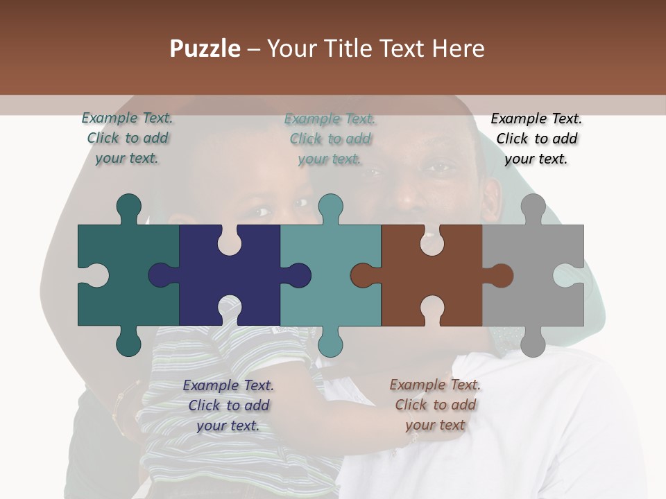 Beautiful Dad Fresh PowerPoint Template