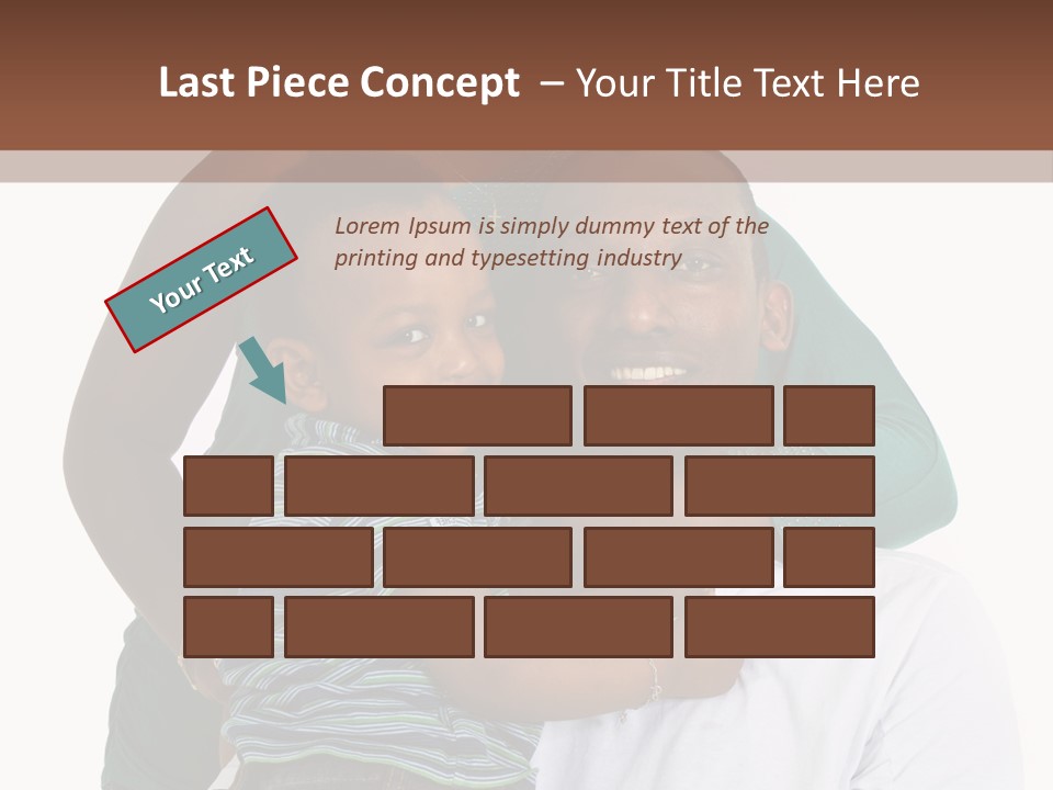 Beautiful Dad Fresh PowerPoint Template