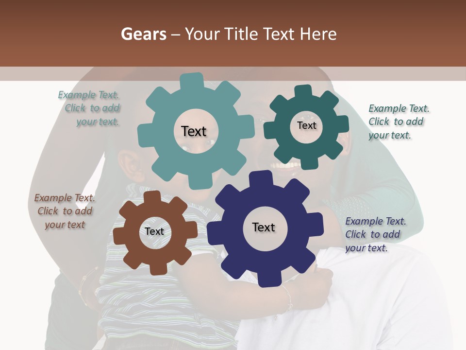 Beautiful Dad Fresh PowerPoint Template
