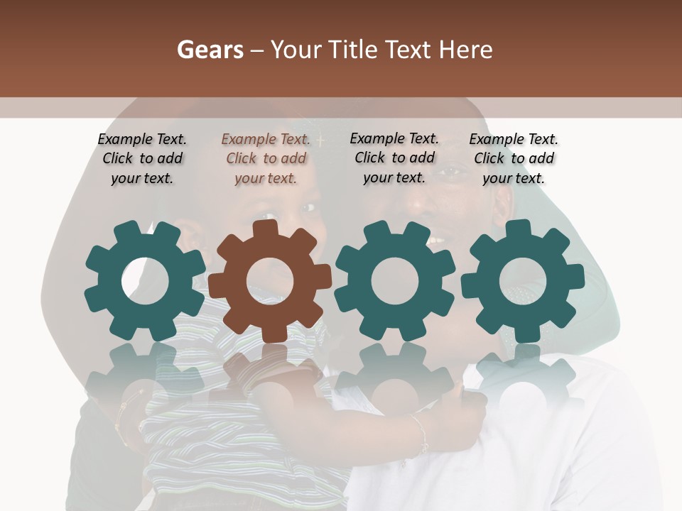 Beautiful Dad Fresh PowerPoint Template