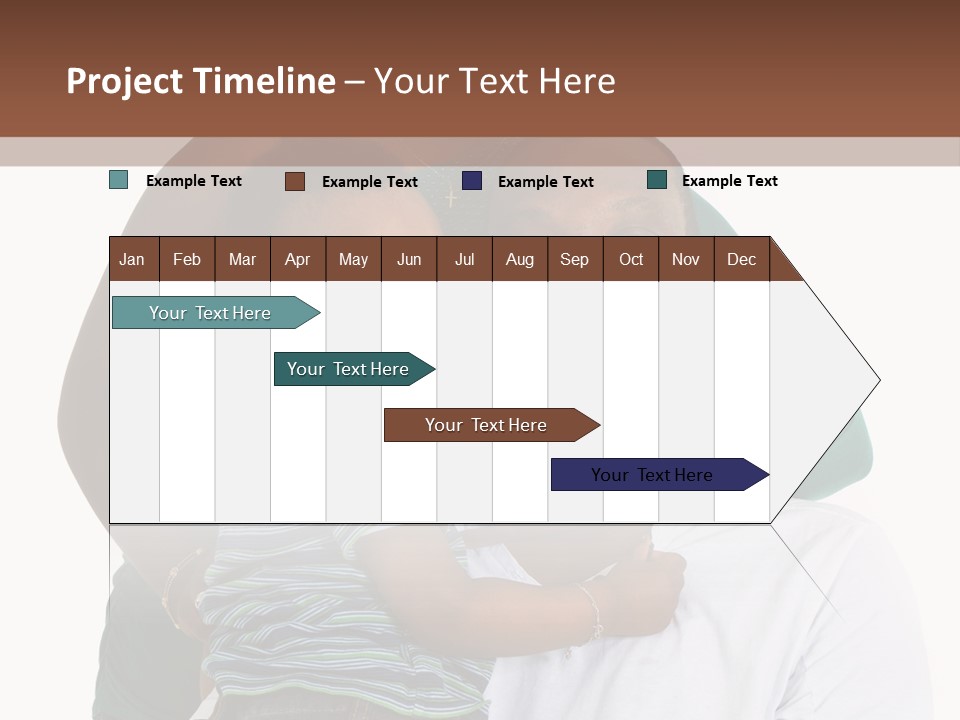 Beautiful Dad Fresh PowerPoint Template