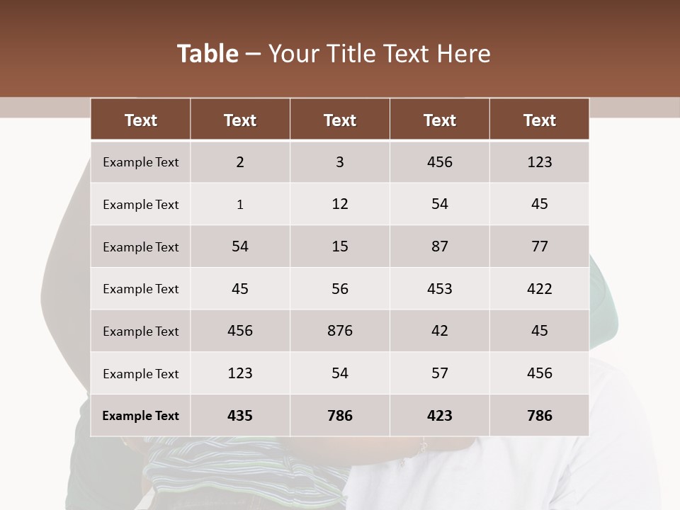 Beautiful Dad Fresh PowerPoint Template