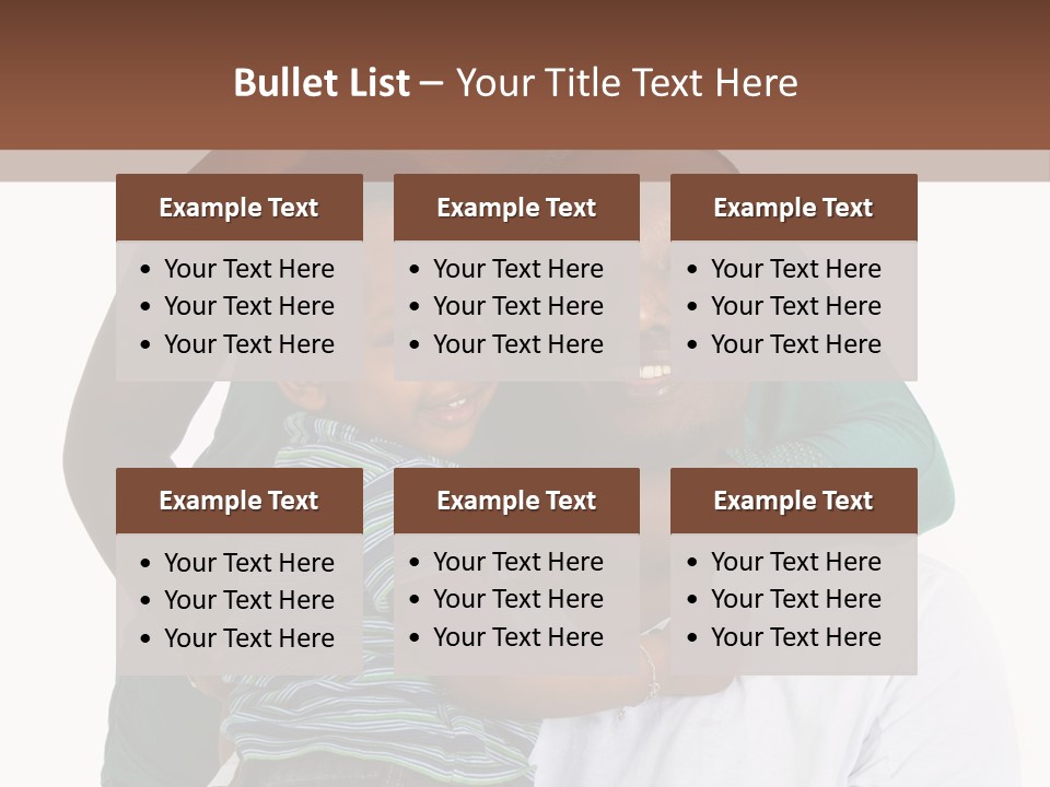 Beautiful Dad Fresh PowerPoint Template