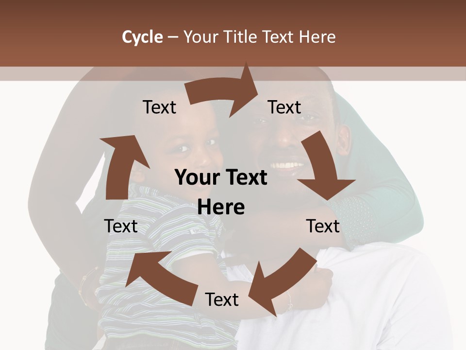 Beautiful Dad Fresh PowerPoint Template