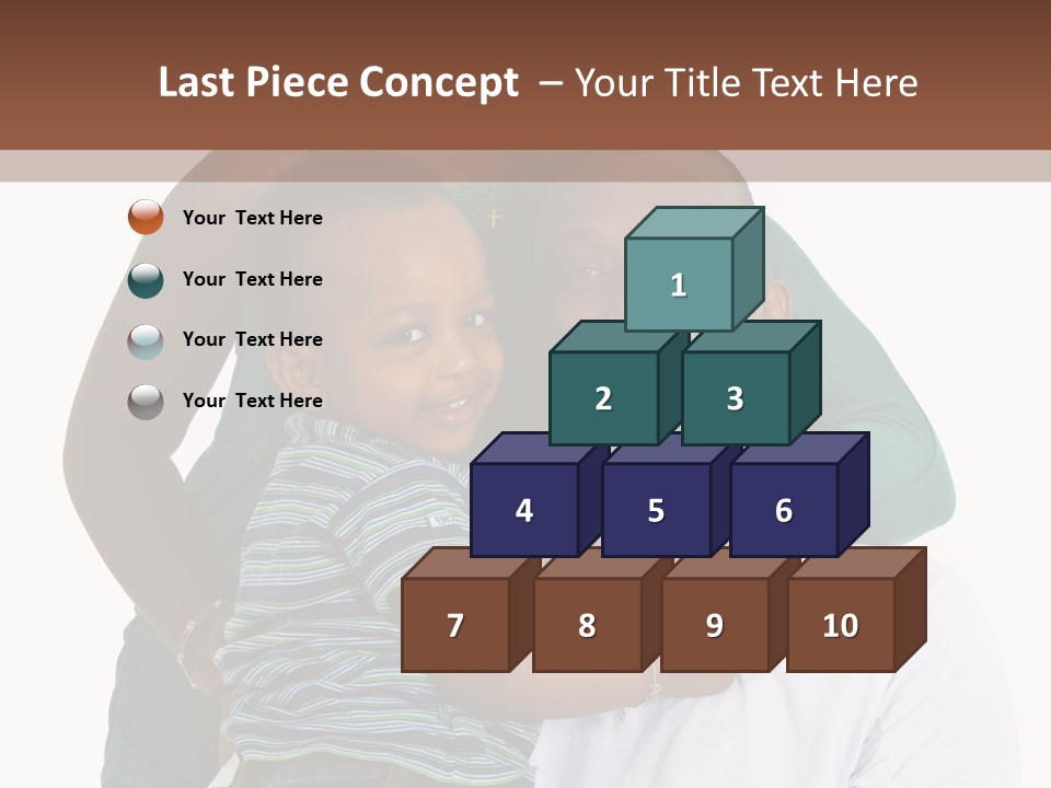 Beautiful Dad Fresh PowerPoint Template