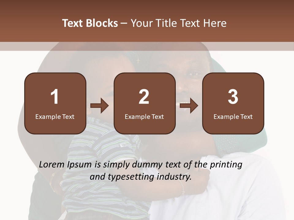 Beautiful Dad Fresh PowerPoint Template