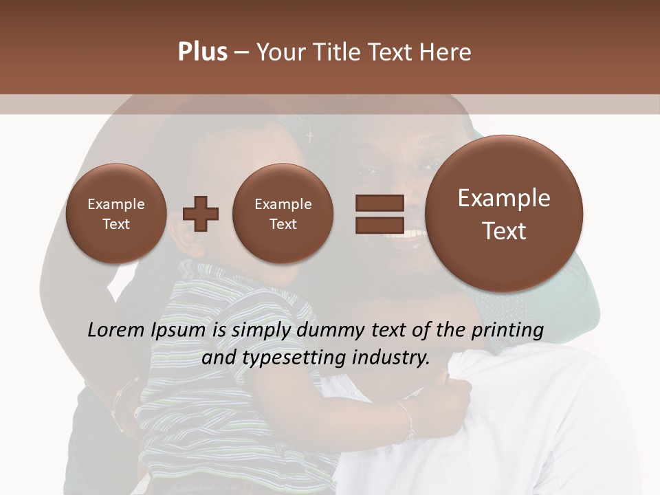 Beautiful Dad Fresh PowerPoint Template
