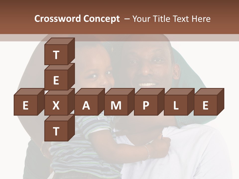 Beautiful Dad Fresh PowerPoint Template