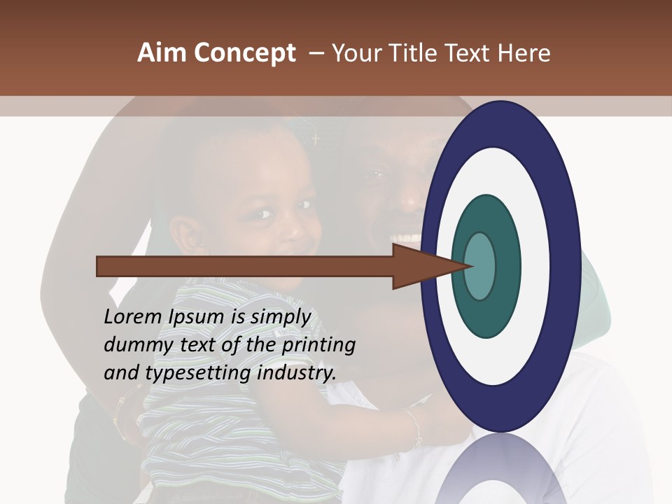 Beautiful Dad Fresh PowerPoint Template