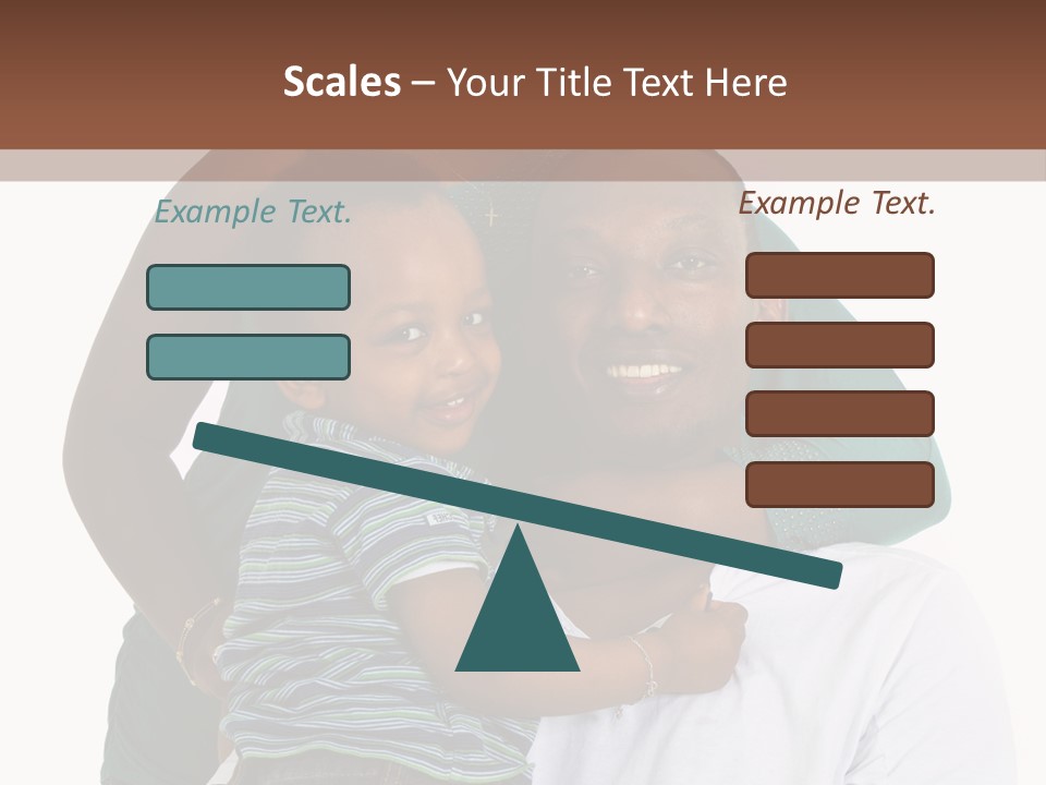 Beautiful Dad Fresh PowerPoint Template