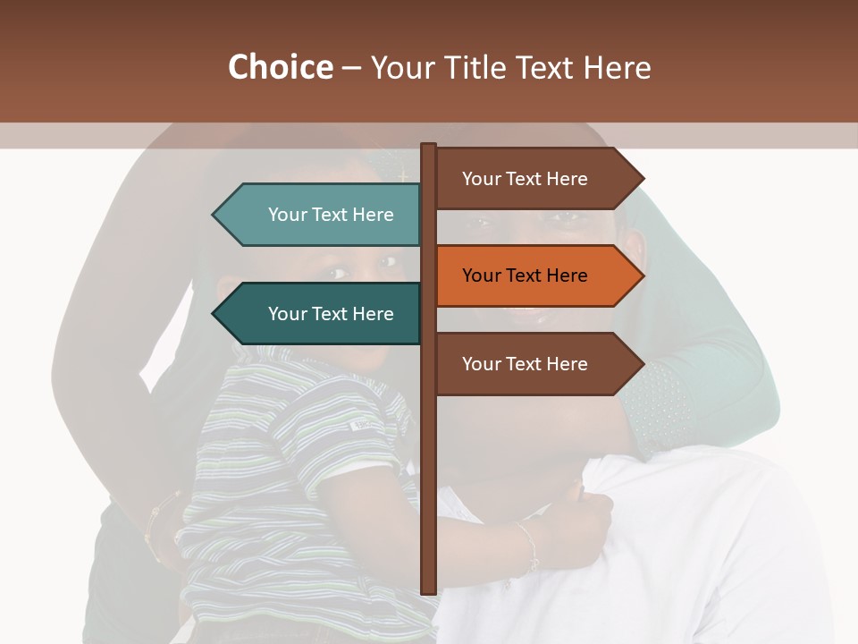 Beautiful Dad Fresh PowerPoint Template