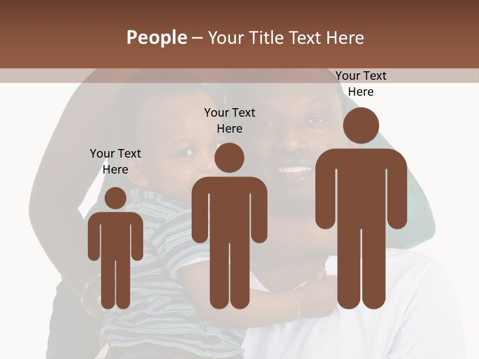 Beautiful Dad Fresh PowerPoint Template