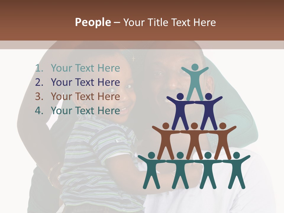 Beautiful Dad Fresh PowerPoint Template