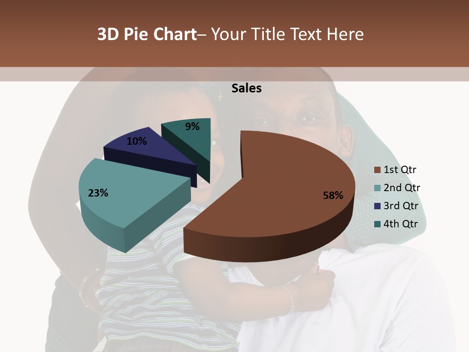 Beautiful Dad Fresh PowerPoint Template