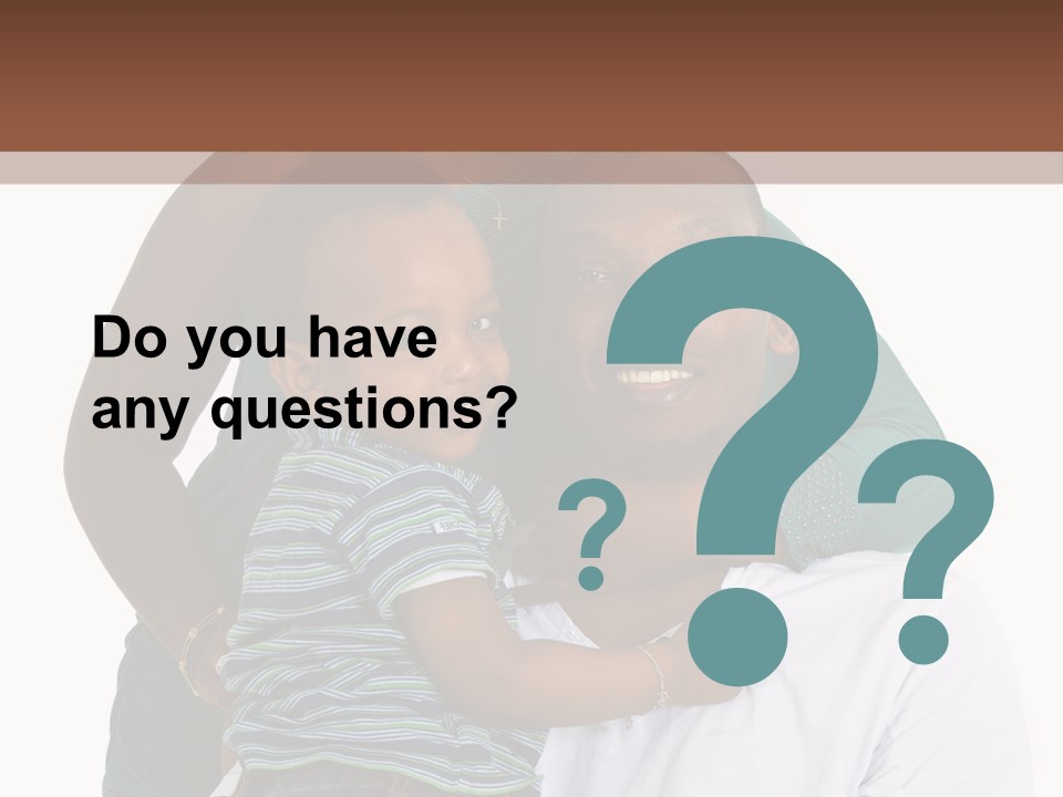 Beautiful Dad Fresh PowerPoint Template