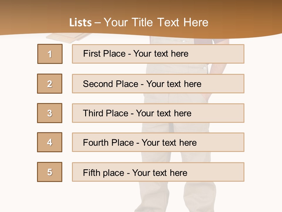 Tinker Craftsman Smiling PowerPoint Template