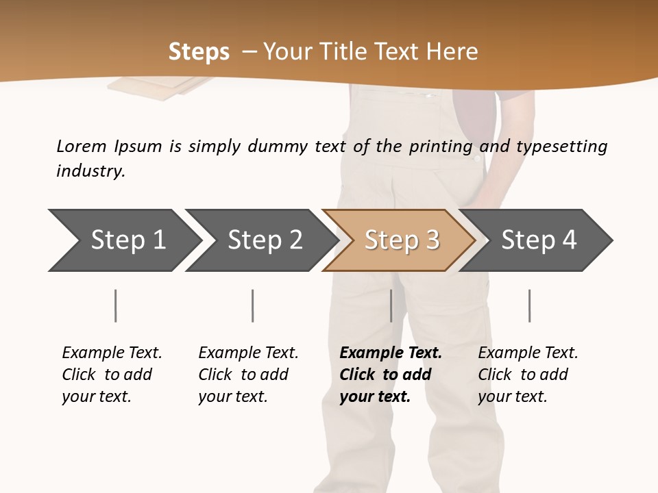Tinker Craftsman Smiling PowerPoint Template