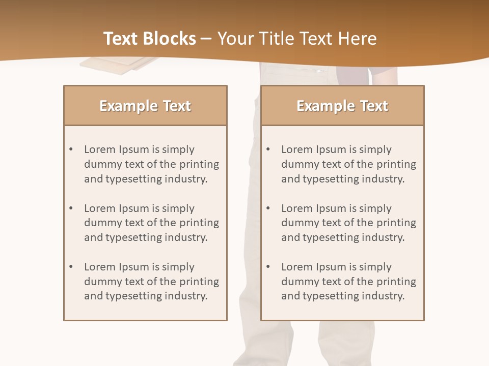 Tinker Craftsman Smiling PowerPoint Template
