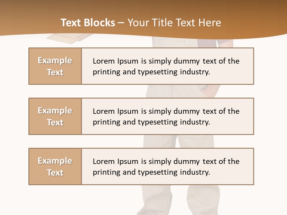 Tinker Craftsman Smiling PowerPoint Template