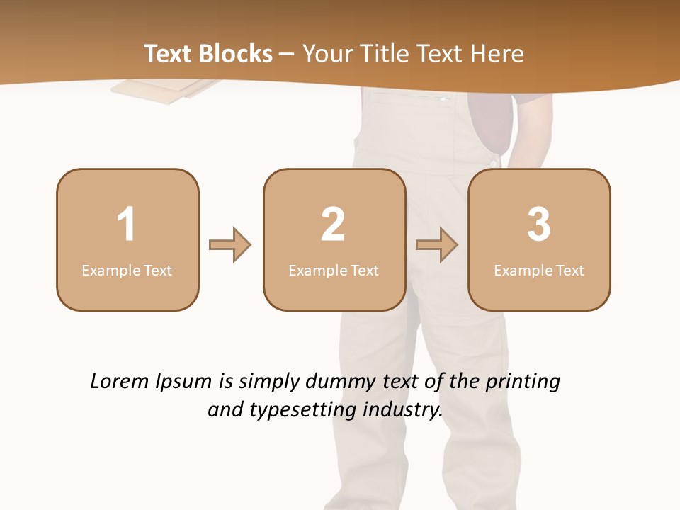 Tinker Craftsman Smiling PowerPoint Template
