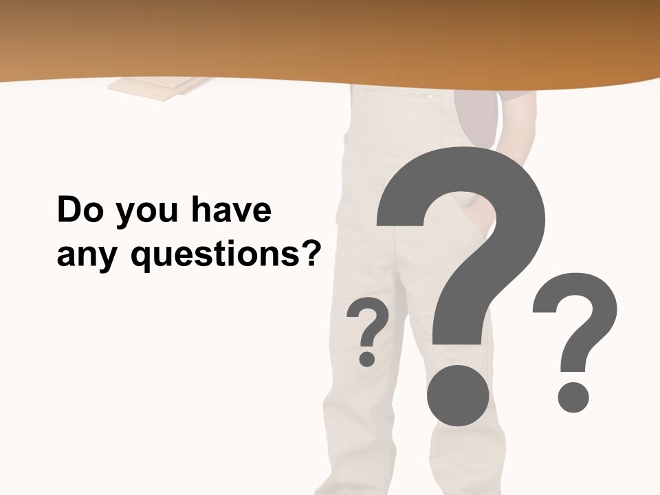 Tinker Craftsman Smiling PowerPoint Template