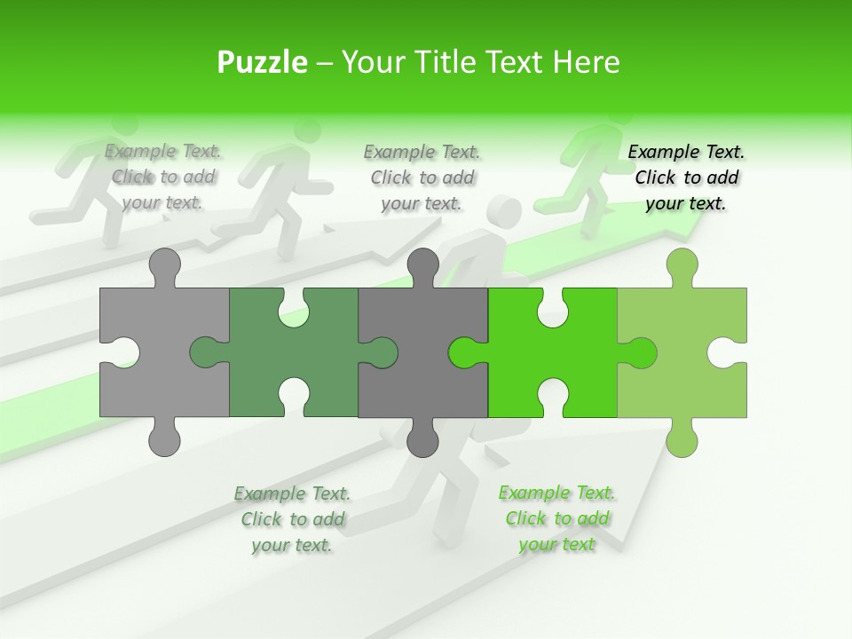 Perfect Center Run PowerPoint Template