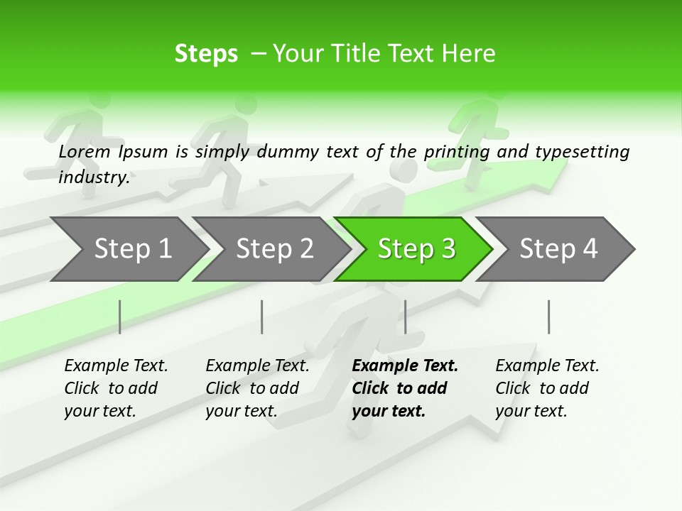 Perfect Center Run PowerPoint Template