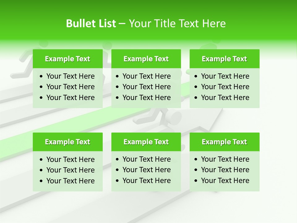 Perfect Center Run PowerPoint Template