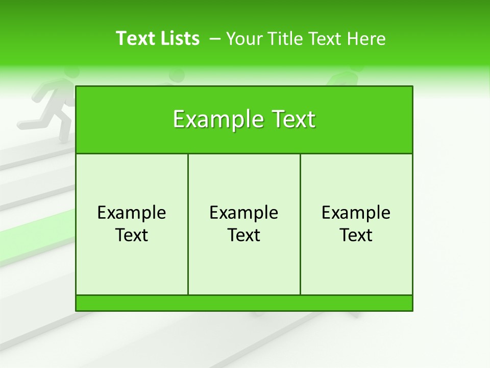 Perfect Center Run PowerPoint Template