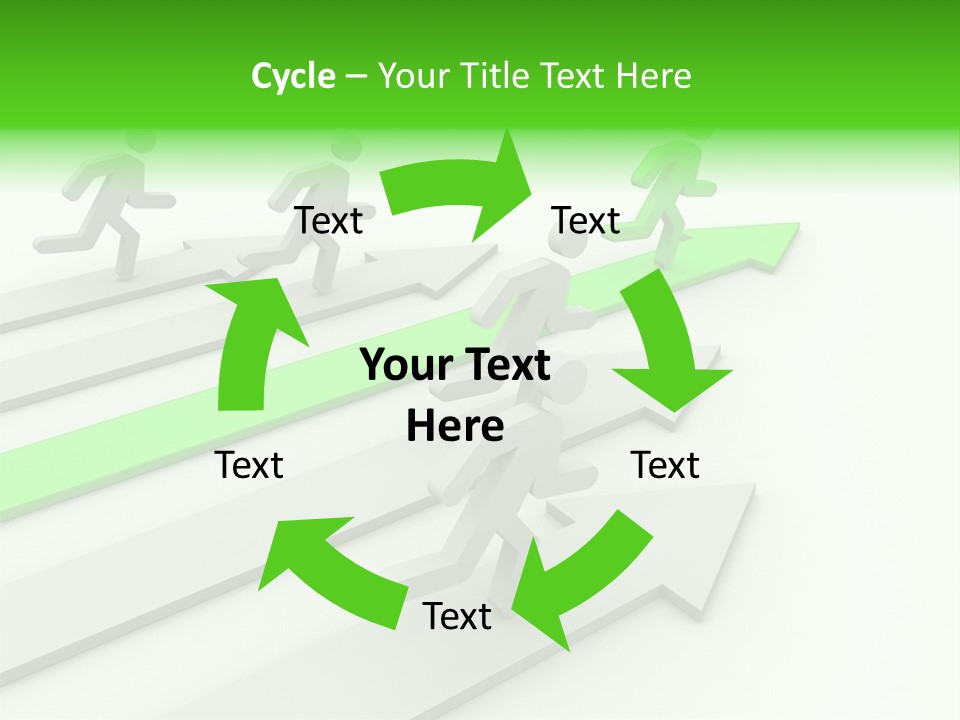 Perfect Center Run PowerPoint Template