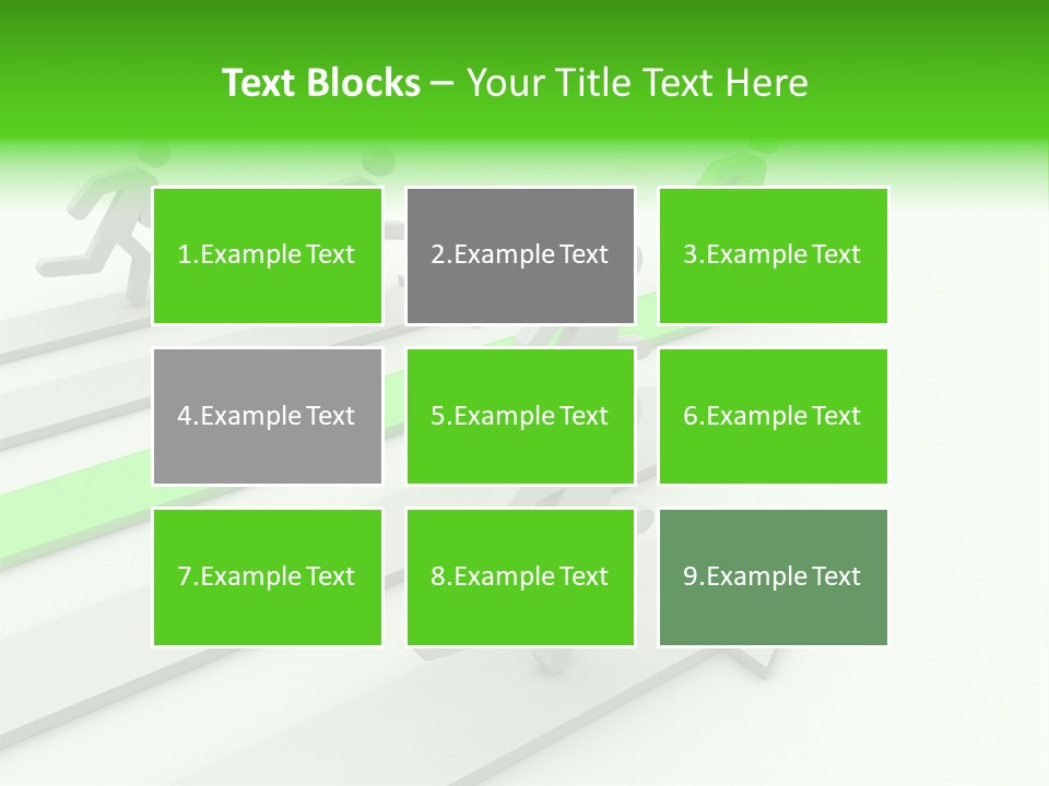Perfect Center Run PowerPoint Template