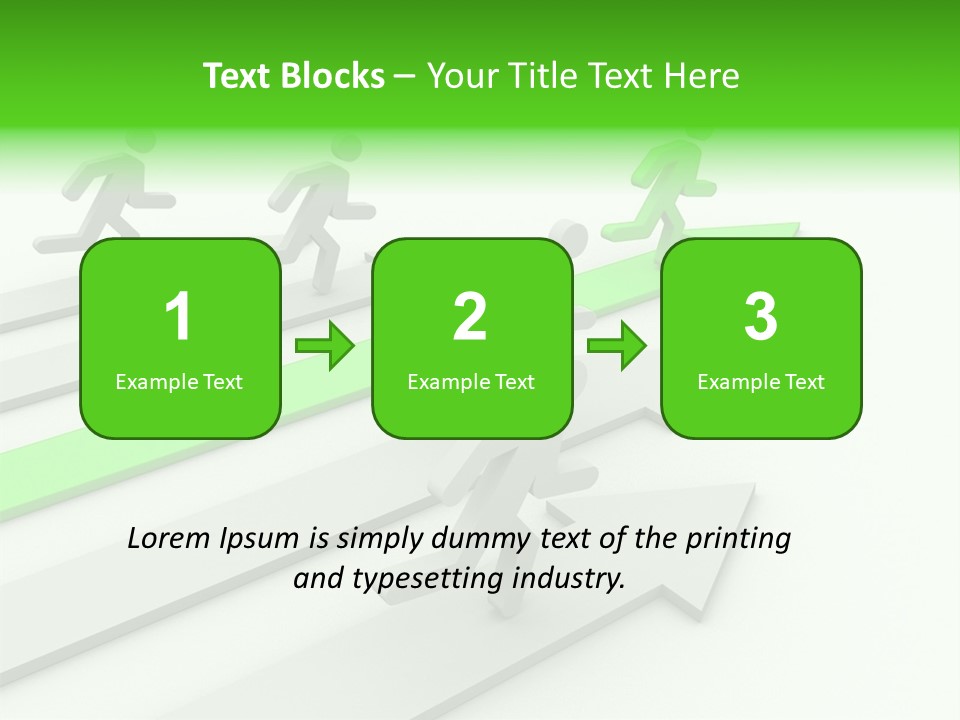Perfect Center Run PowerPoint Template