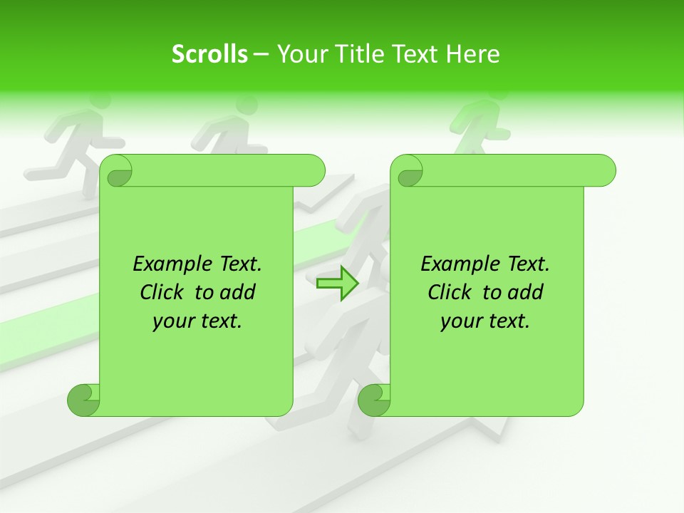 Perfect Center Run PowerPoint Template