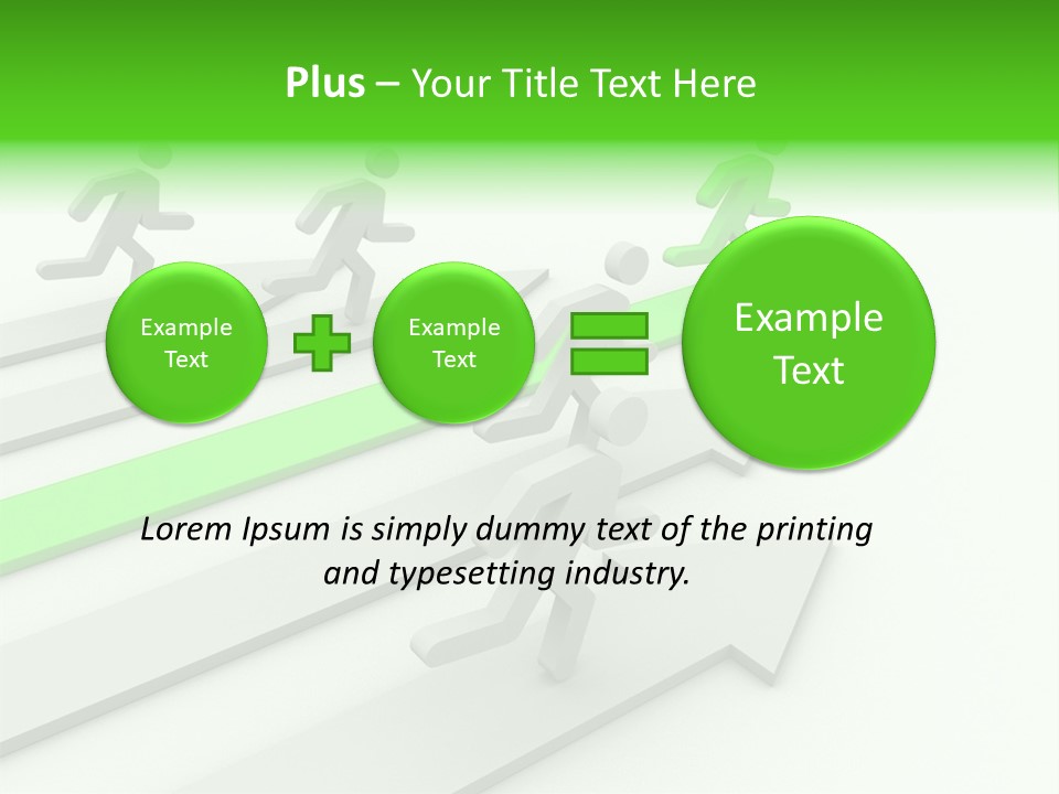 Perfect Center Run PowerPoint Template