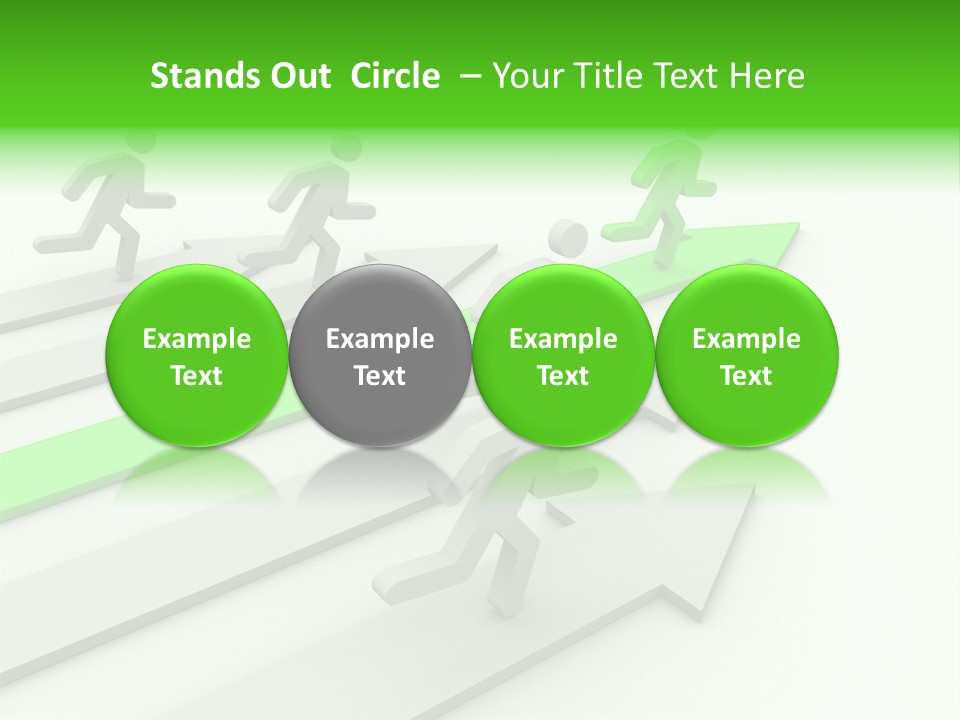 Perfect Center Run PowerPoint Template