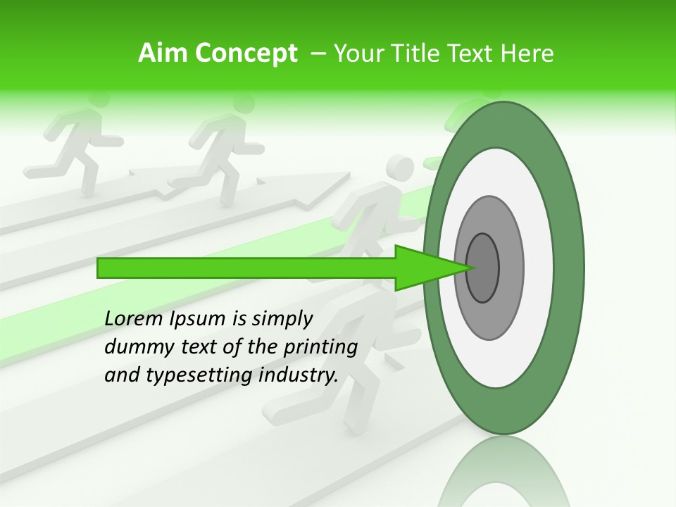 Perfect Center Run PowerPoint Template
