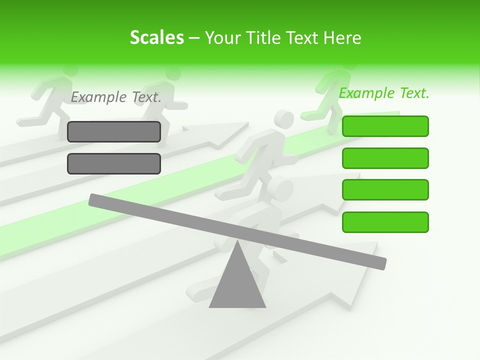 Perfect Center Run PowerPoint Template
