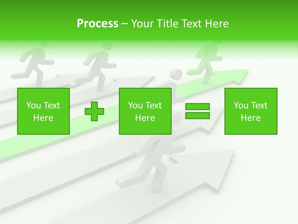 Perfect Center Run PowerPoint Template
