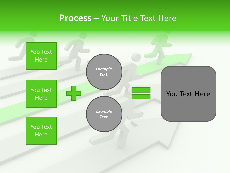 Perfect Center Run PowerPoint Template