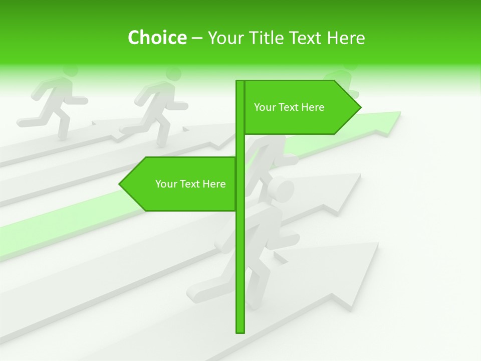 Perfect Center Run PowerPoint Template