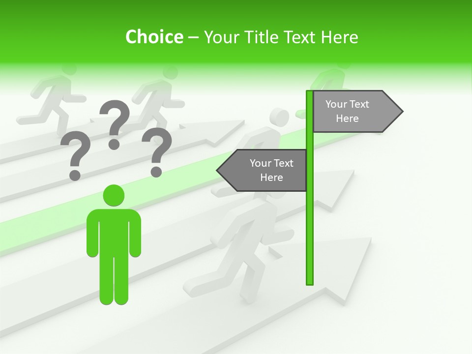Perfect Center Run PowerPoint Template