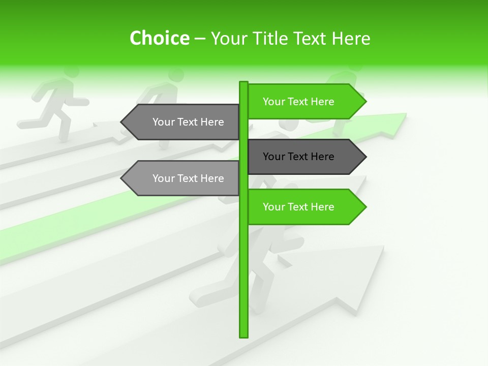 Perfect Center Run PowerPoint Template