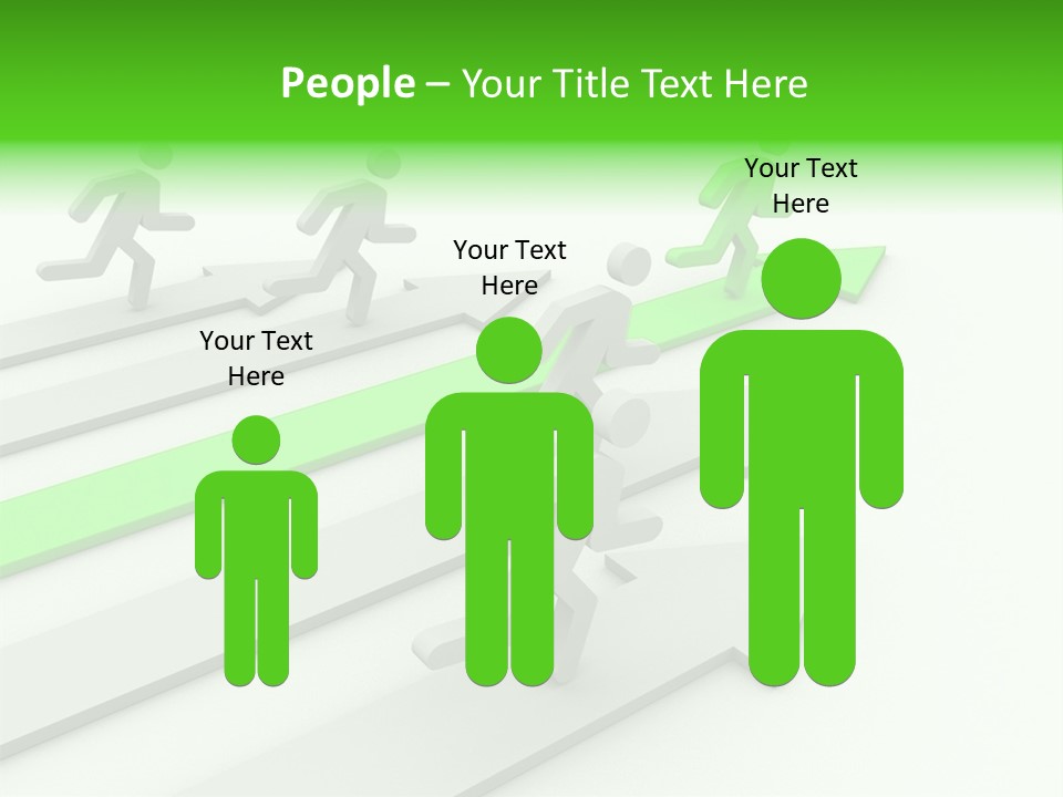 Perfect Center Run PowerPoint Template